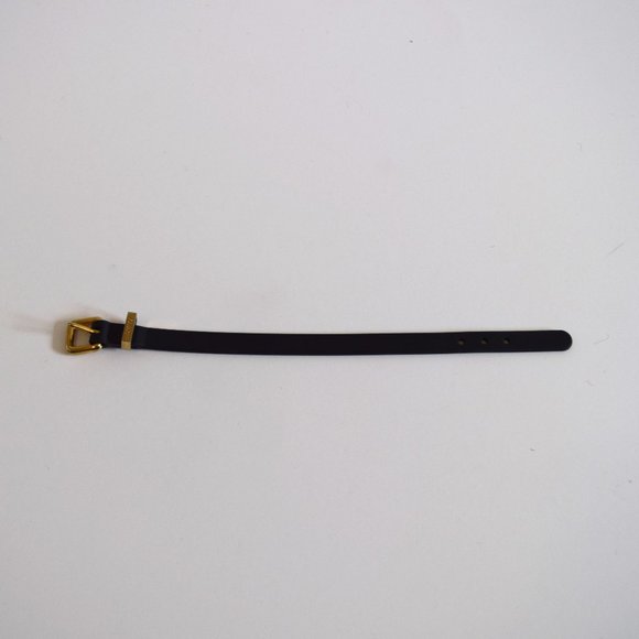 Marc by Marc Jacobs Black Silicon Rubber Belt Buckle Bracelet - Picture 4 of 5